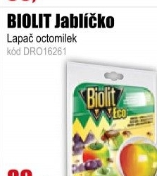 BIOLIT Jablíčko lapač octomilek 1ks