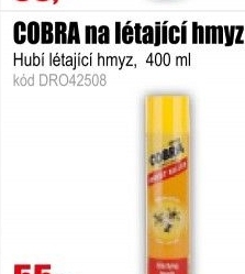 COBRA přípravek na létající hmyz 400ml