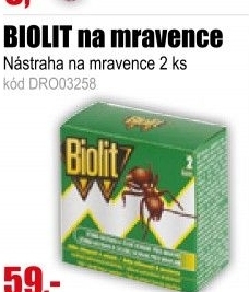 BIOLIT nástraha na mravence 2ks