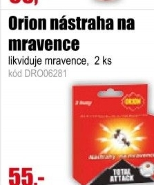 Orion nástraha na mravence 2ks
