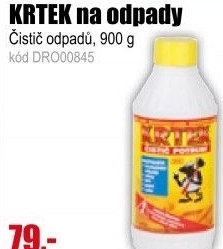 KRTEK na odpady 900g