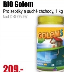 BIO Golem S na septiky a jímky 1kg