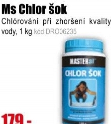 Ms Chlor šok 1 kg