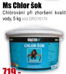 Ms Chlor šok 5 kg