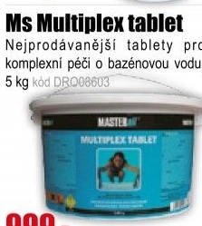 Ms Chlor Multiplex tablet 5 kg, multitablety 4v1
