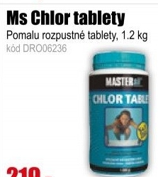 Ms Chlor tablety 5+1 zdarma, 1,2 kg