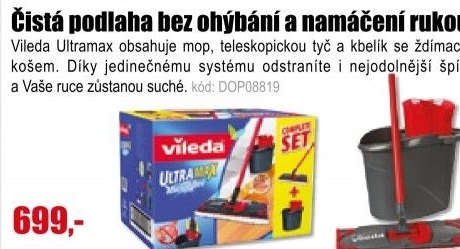 Mop Vileda Ultramax set box