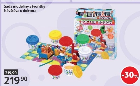 Sada modelíny s tvořítky