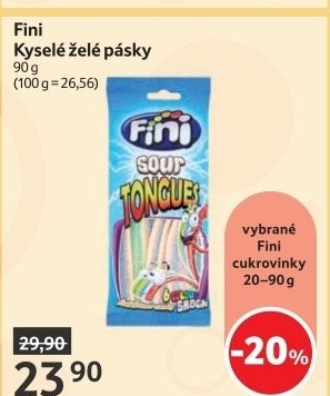 Kyselé pásky Fini