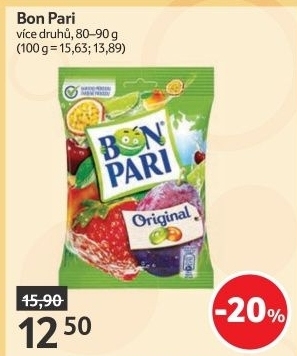 Bonbony Bon Pari Nestlé