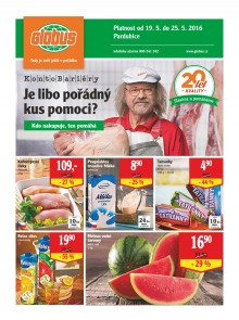 akční leták Globus 19.5.2016-25.5.2016