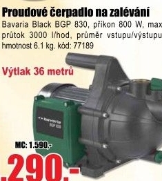 Čerpadlo proudové Bavaria Black BGP 830