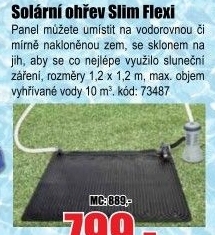 Ohřev solární Slim Flexi