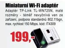 WiFi adaptér TP-LINK TL-WN725N