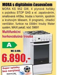 Sporák MORA KS 952 GW