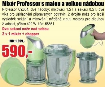 Mixér Professor CZ604 2v1