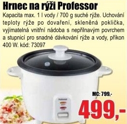 Hrnec na rýži Professor HR10B