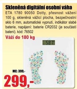 Váha osobní ETA 1780 90020 Naomi