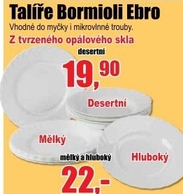Talíř mělký EBRO 25cm