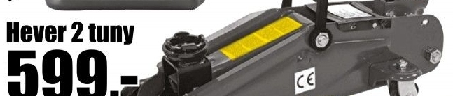 Zvedák hydraulický pojezdový, hever 2t, zdvih 127-320 mm