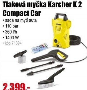 Myčka tlaková Karcher K 2 Compact Car