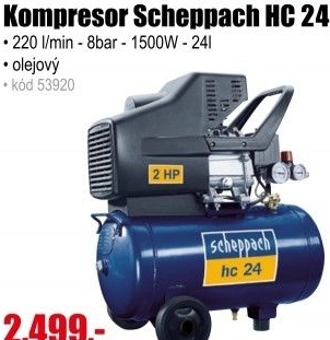 Kompresor Scheppach HC 24