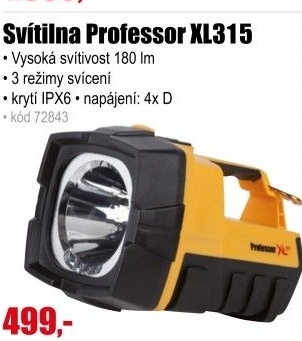 Svítilna Professor XL315 - 180 lm
