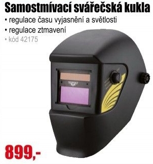 Kukla samostmívací svářečská Sharks SH1105