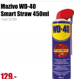 Mazivo WD-40 Smart Straw 450ml
