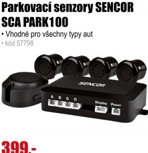 Senzory parkovací SENCOR SCA PARK100