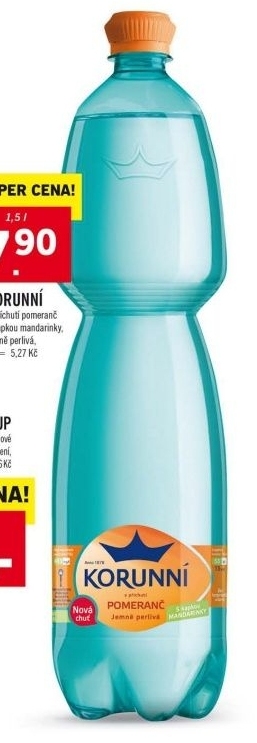 Voda ochucená Korunní