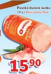 Šunka dušená písecká Maso uzeniny Písek