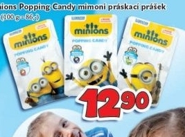 Lízátko s praskajícím práškem Minions