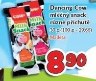 Dezert mléčný snack Dancing cow