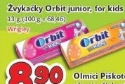 Žvýkačky dětské Orbit