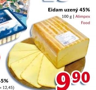 Sýr Eidam uzený 45%