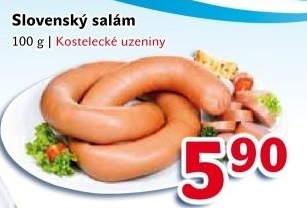 Salám slovenský točený Kostelecké uzeniny