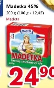 Sýr tavený smetanový Madetka