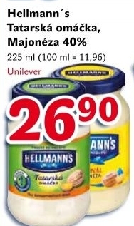 Tatarská omáčka Hellmann's