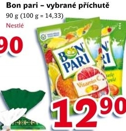 Bonbony Bon Pari Nestlé