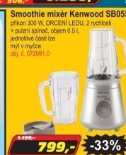 Smoothie mixér Kenwood SB055