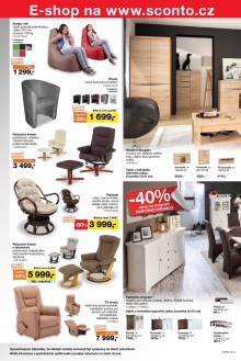 akční leták Sconto nábytek 1.6.2016-21.6.2016