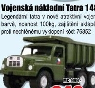 Auto nákladní Tatra 148 vojenská DINO