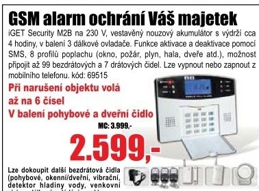 Alarm iGET Security M2B