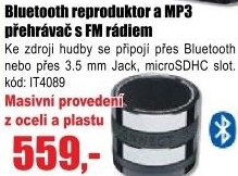 Reproduktor CONNECT IT CI-238 Bluetooth BOOM BOX BS1000