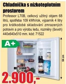 Chladnička Professor L70B A+