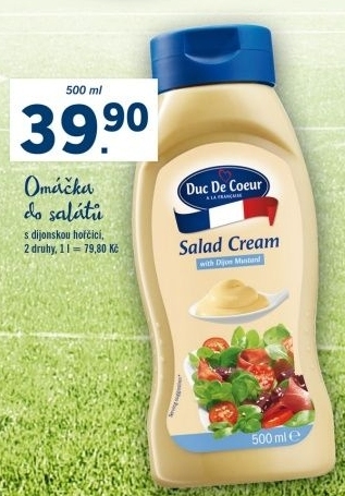 Omáčka do salátů Duc De Coeur