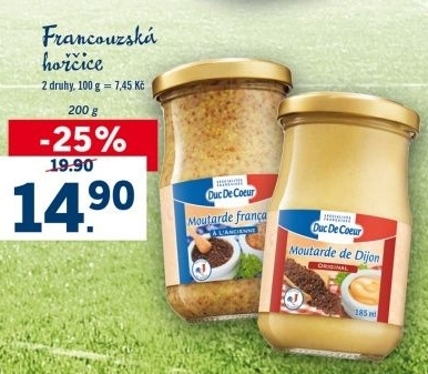 Hořčice francouzská Duc De Coeur