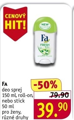 Deodorant sprej Fa