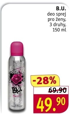 Deodorant sprej dámský B.U.